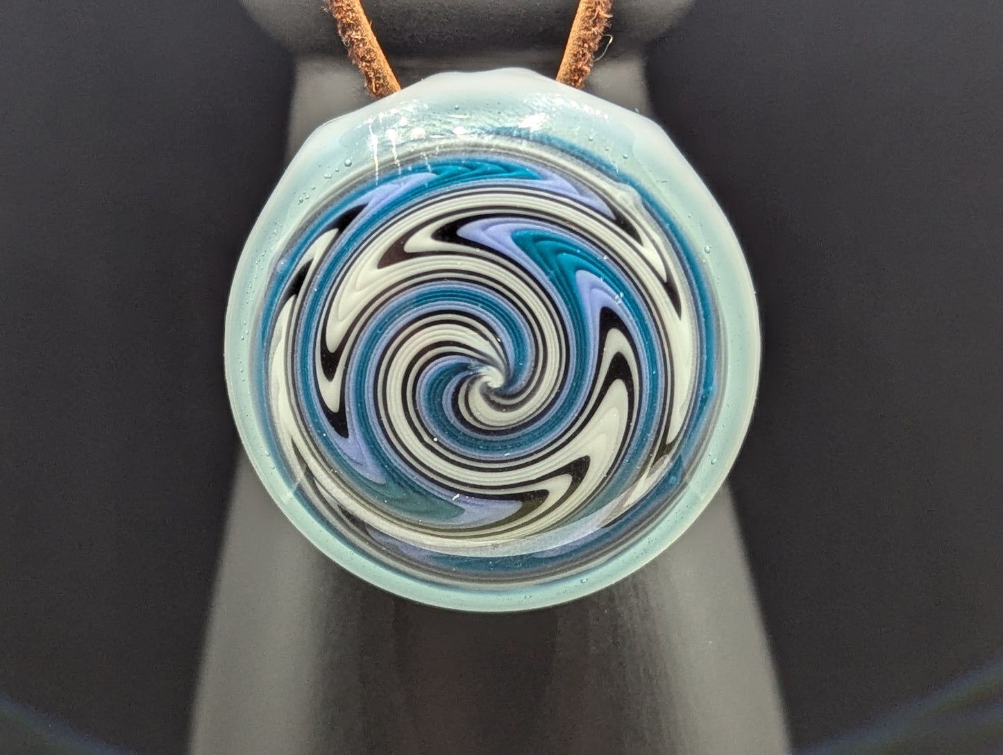 Blue Hue Wig-Wag Pendant